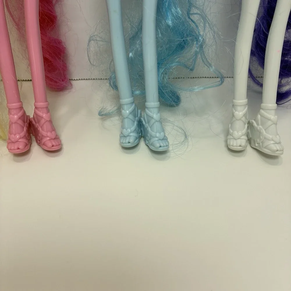 My Little Pony Equestria Girls Doll Lot of 5 Pinkie Pie Rarity Rainbow Dash 9